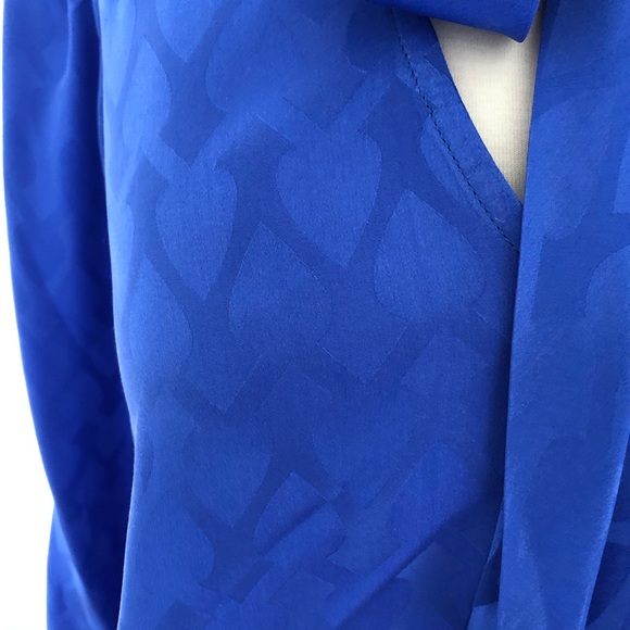 ❤️ SALONI Silk Satin Jacquard Top - Picture 9 of 14